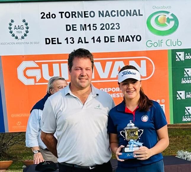 Golf: Victoria Livieres se consagra en Argentina