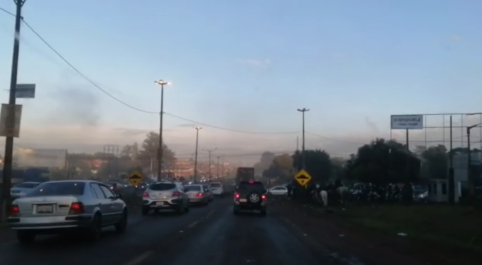 Policía garantiza libre circulación en todo el país