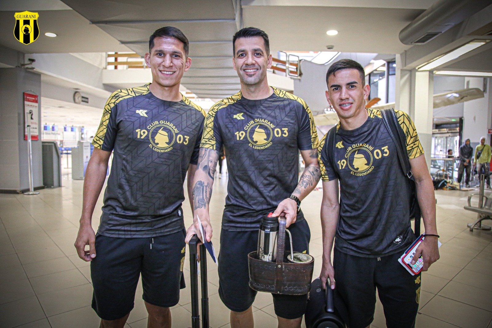 Guaraní se prepara para jugar ante Botafogo por la Copa Sudamericana