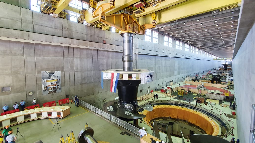 Paraguay empezará a utilizar la energía otorgada por EBY