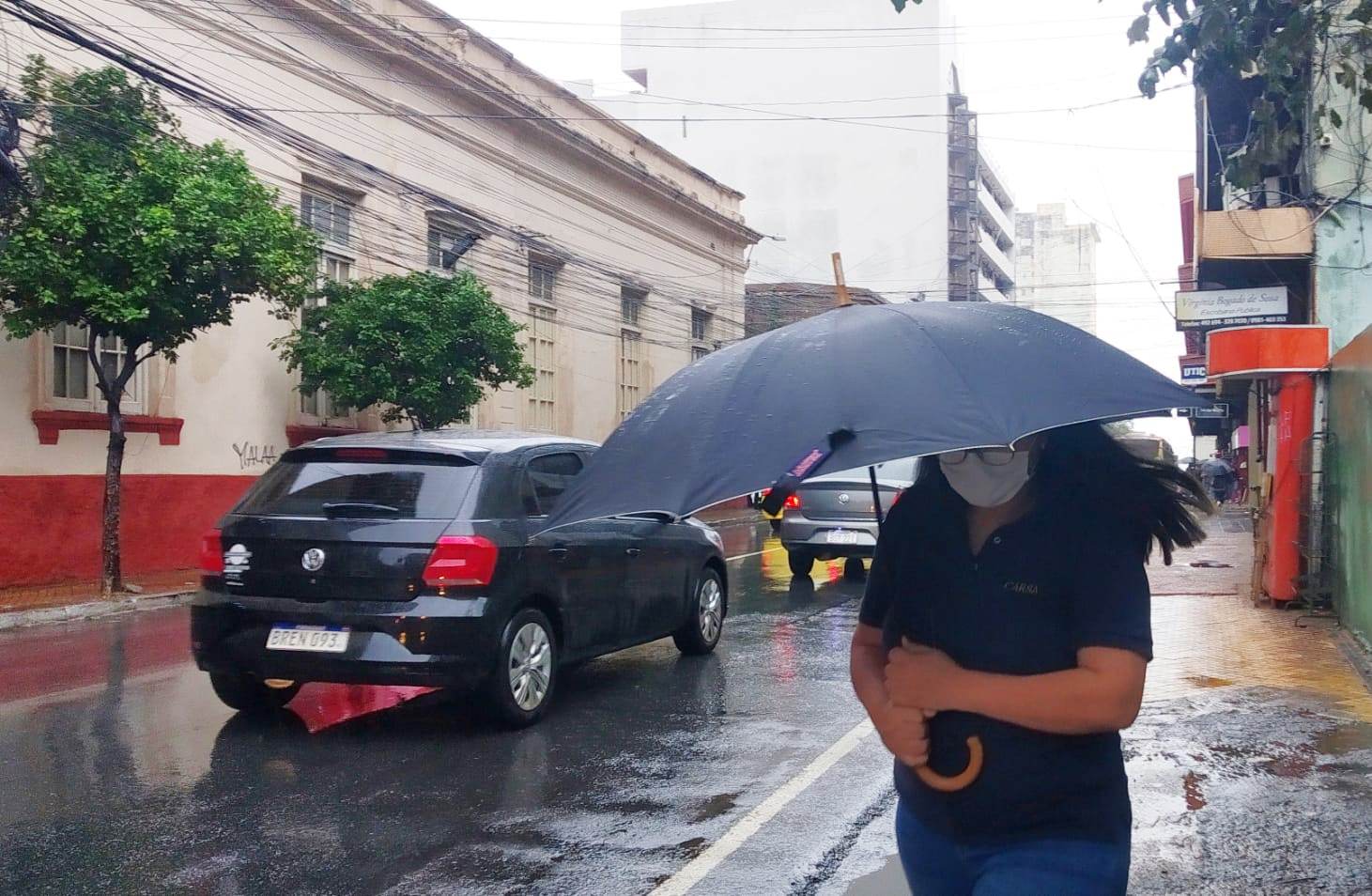 Siguen lluvias con clima cálido