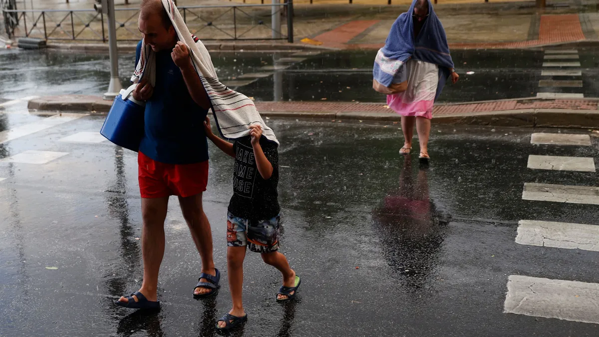 Lluvias con tormentas, apaciguan calor intenso