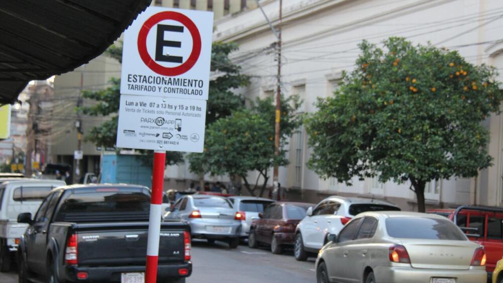 Arranca la época del estacionamiento  tarifado en Asunción