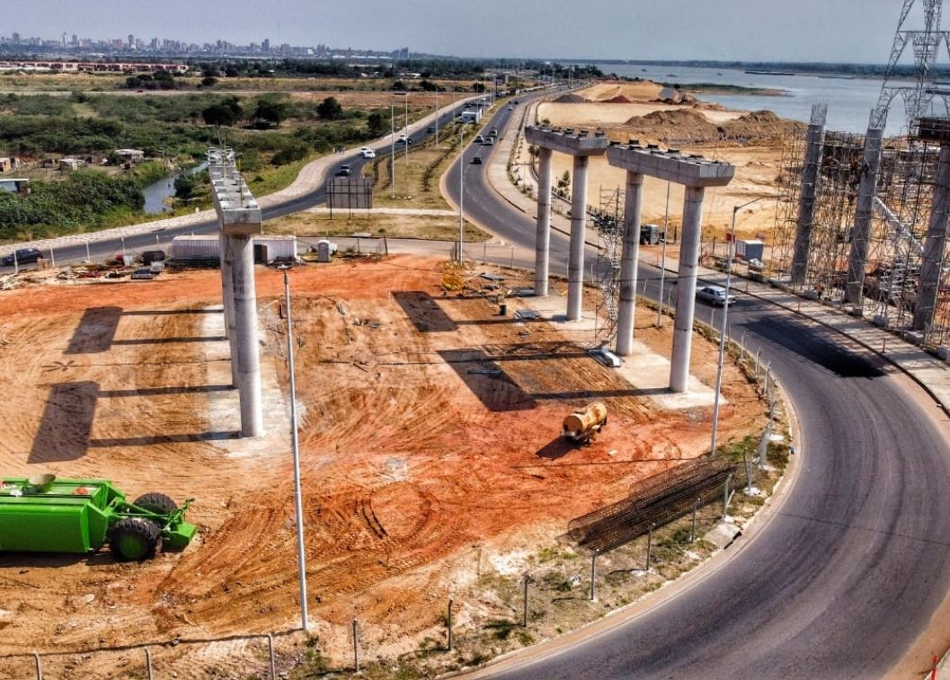 obras del Puente Héroes del Chaco concluirán en marzo