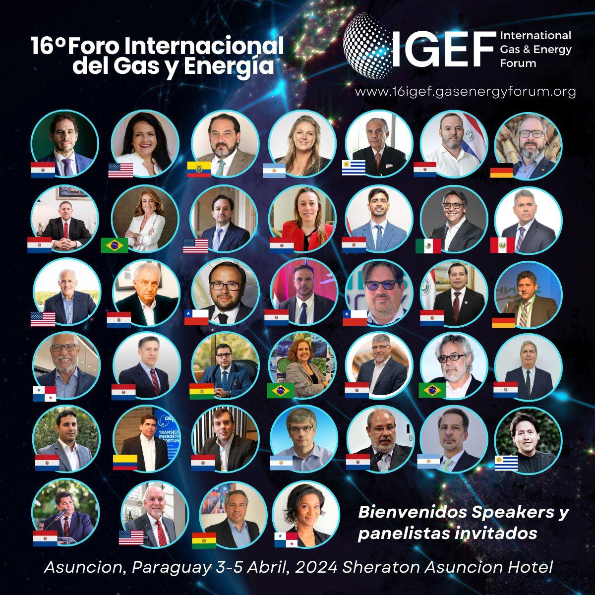Llega el 16º Foro Internacional de Gas y Energía en abril de 2024