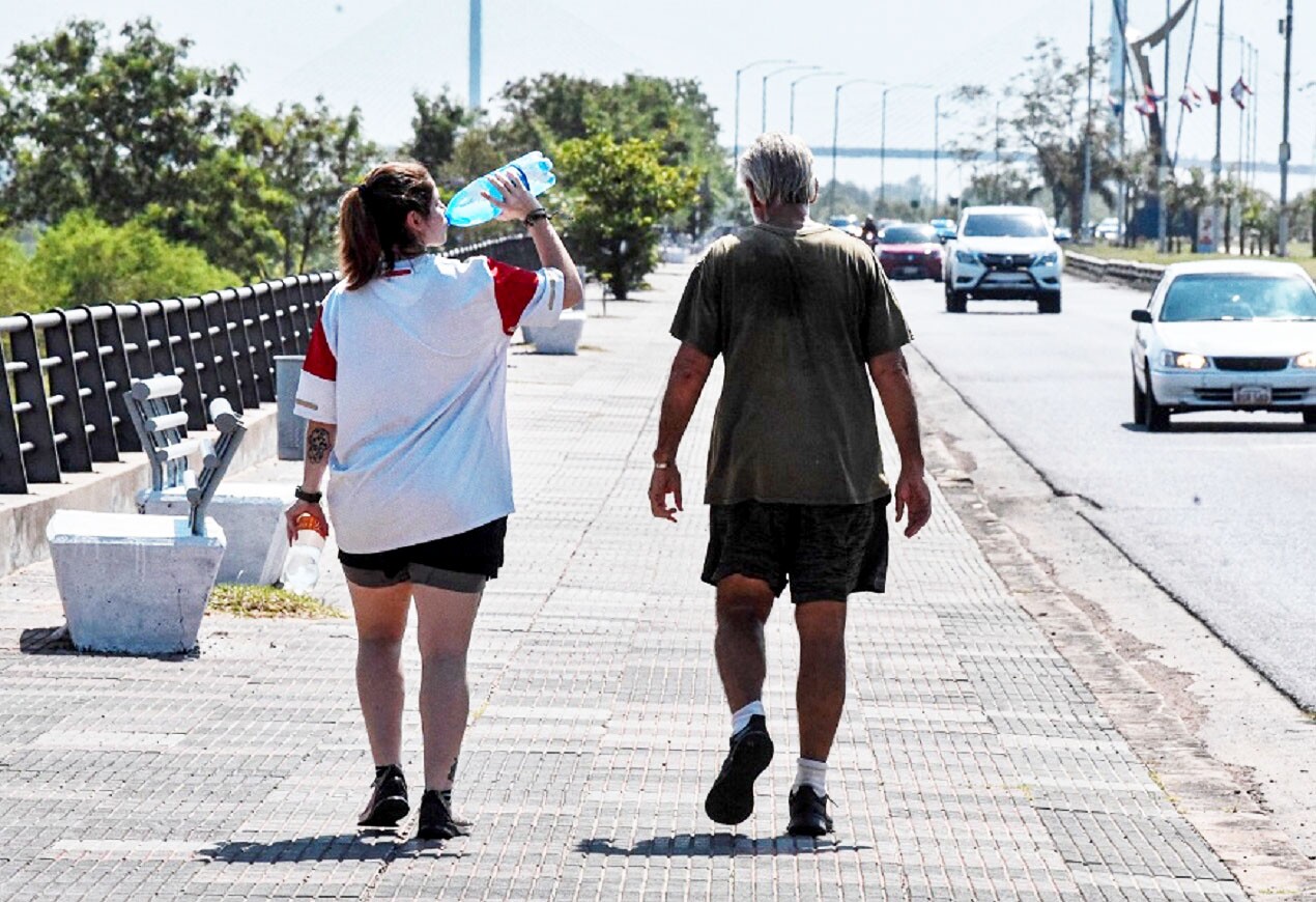Clima llegará a los  40 °C en jornada calurosa y húmeda
