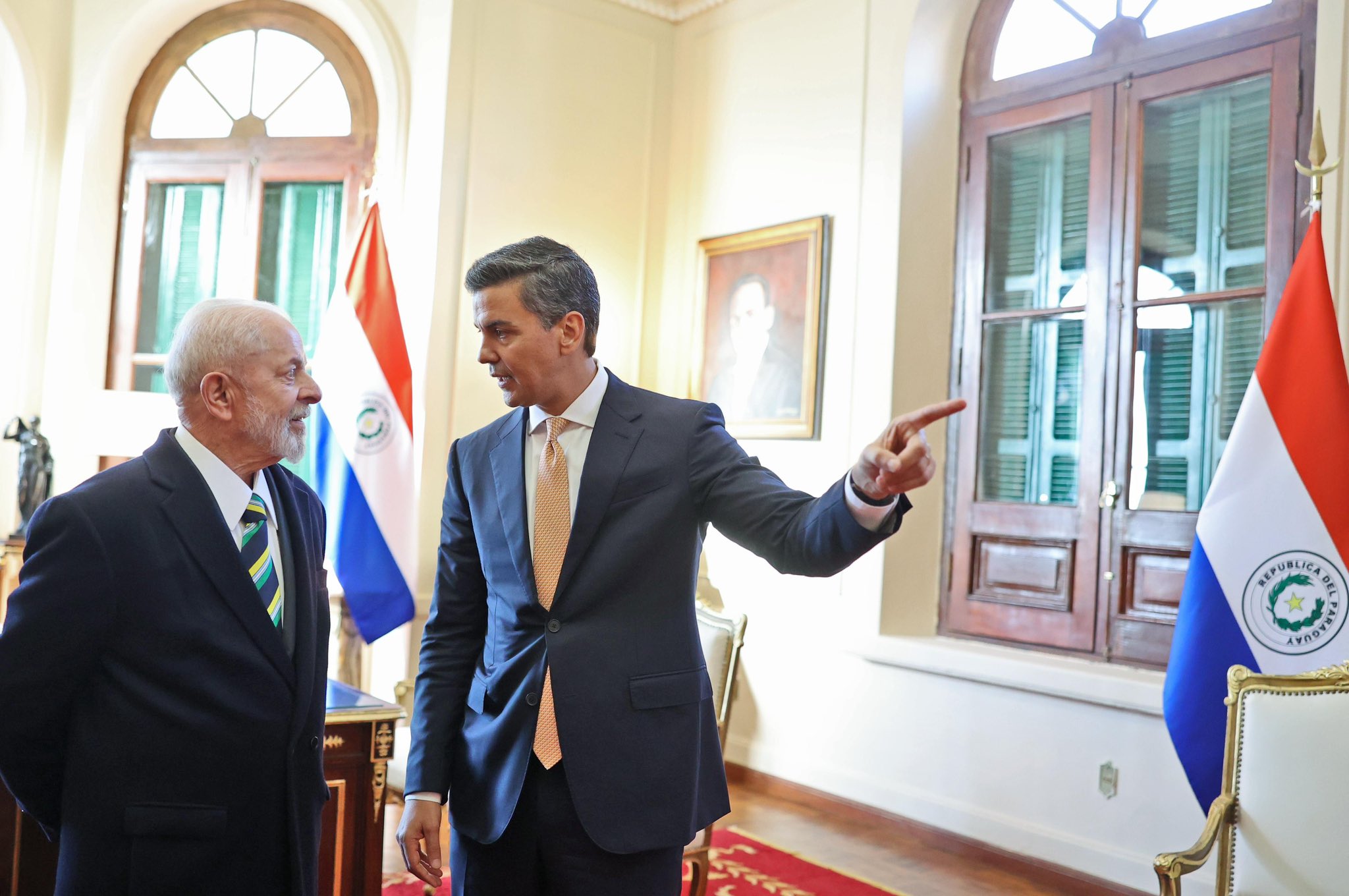Peña y Lula dialogan sobre seguridad y comercio fronterizo
