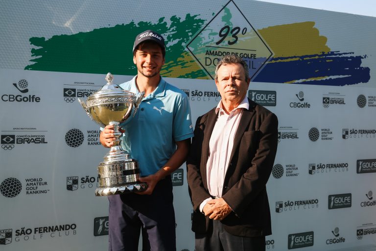 Benjamín Fernández, Campeón del 93º Torneo Brasileño de Golf Amateur