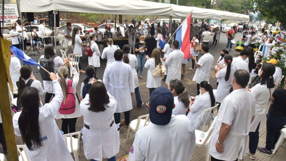 Desde temprano arrancó la Huelga Nacional de Médicos